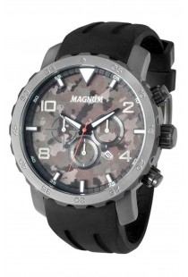 Relógio Magnum Masculino Chumbo- MA32541W - Casa das Alianças