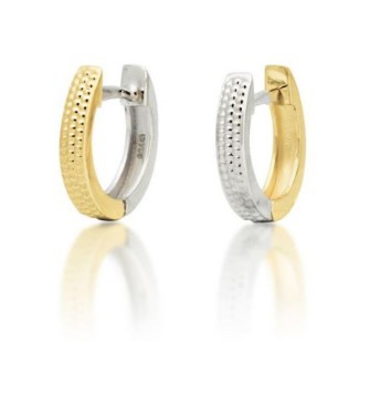 Brinco em ouro amarelo e branco 18k Brüner