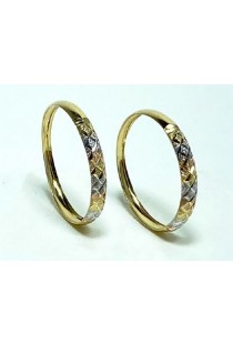 Anel em ouro 18k amarelo, branco e rosé Green Gold