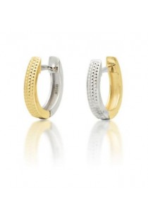 Brinco em ouro amarelo e branco 18k Brüner