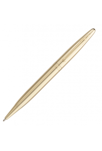 Caneta Crown Personalizada Metal Elegance Esferografica Dourada
